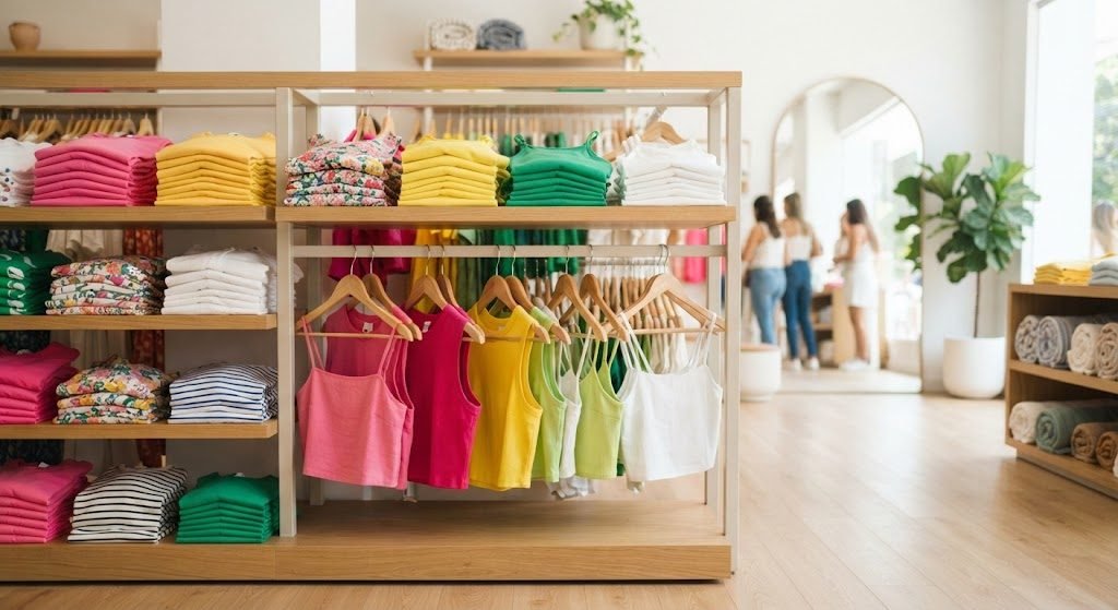 tops y crop tops de todos los colores