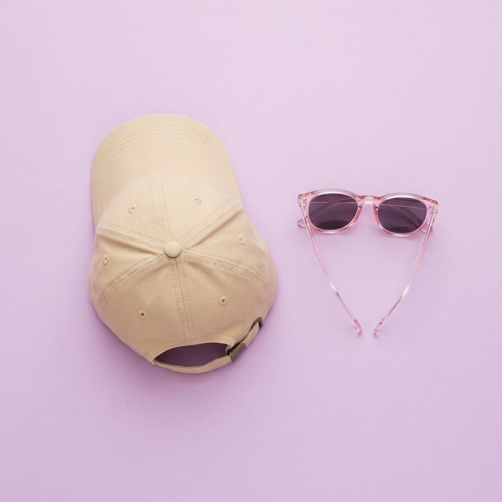 Gafas de sol y gorra